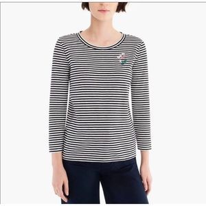 Abigail Borg for JCrew stripe top